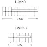 Схема розкладання Брест XL