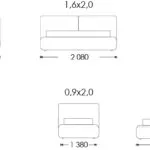 Схема розкладання Вест