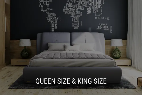 QUEEN SIZE & KING SIZE