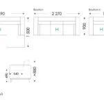 Схема розкладання Бостон Угол