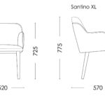 Схема розкладання Santino/XL