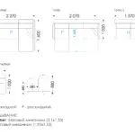 Схема розкладання Токио Кресло