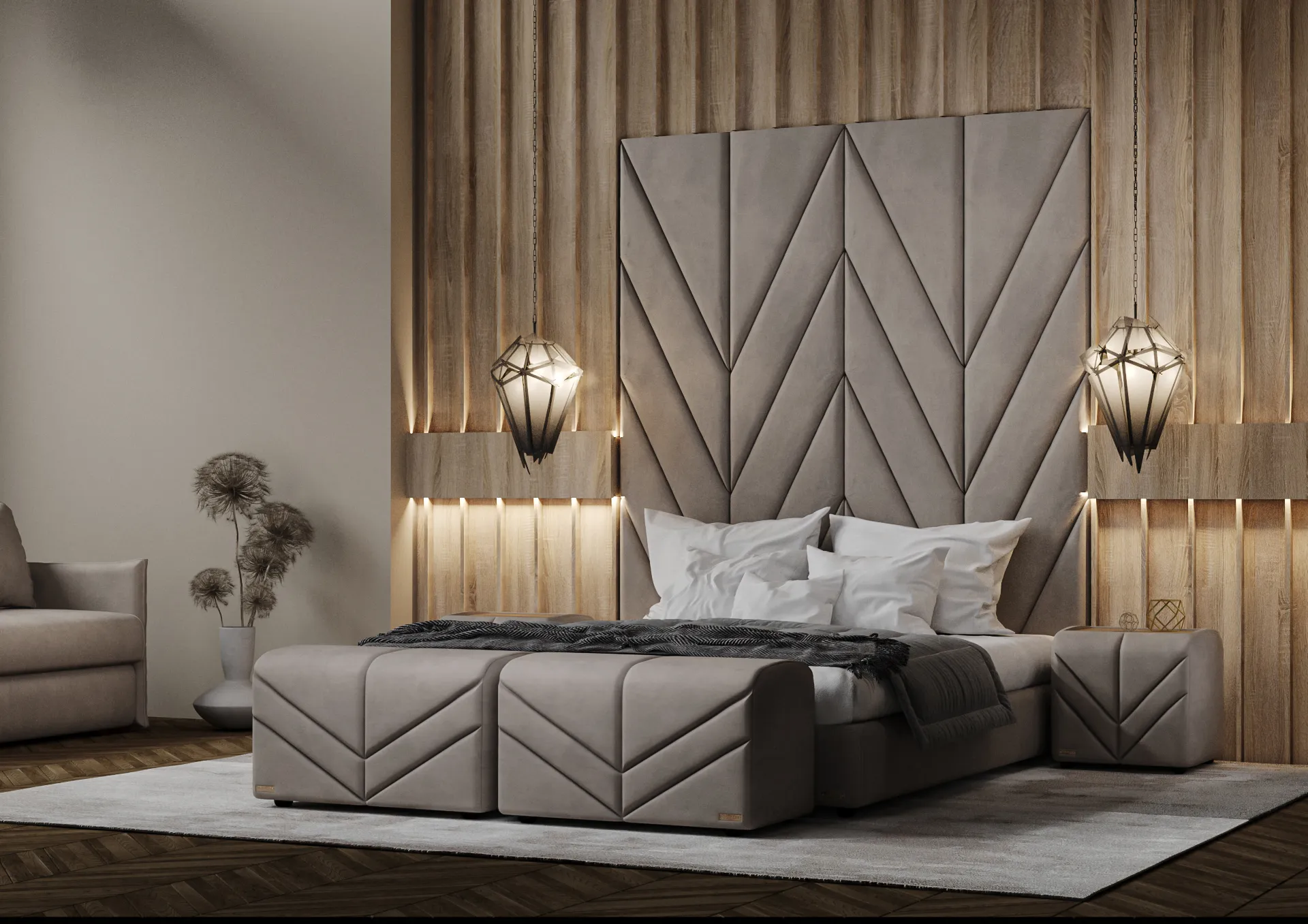 Дизайн стеновых панелей