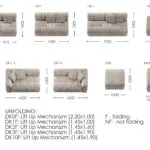 Схема розкладання Dakar Modular