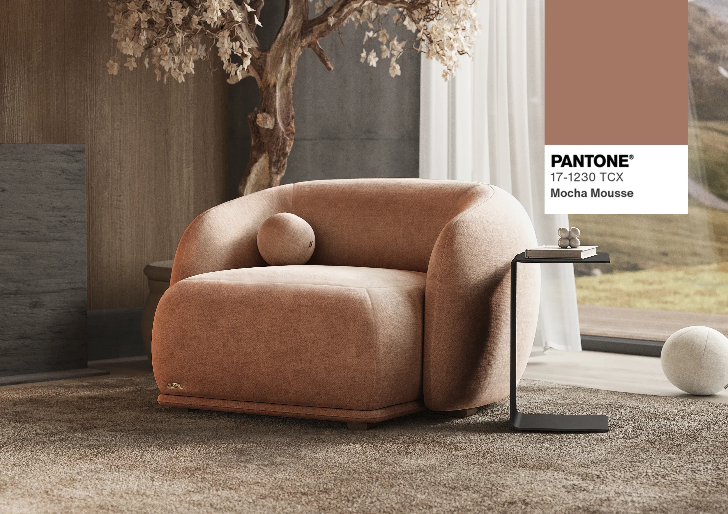 Pantone Color of the Year 2025 Mocha Mousse