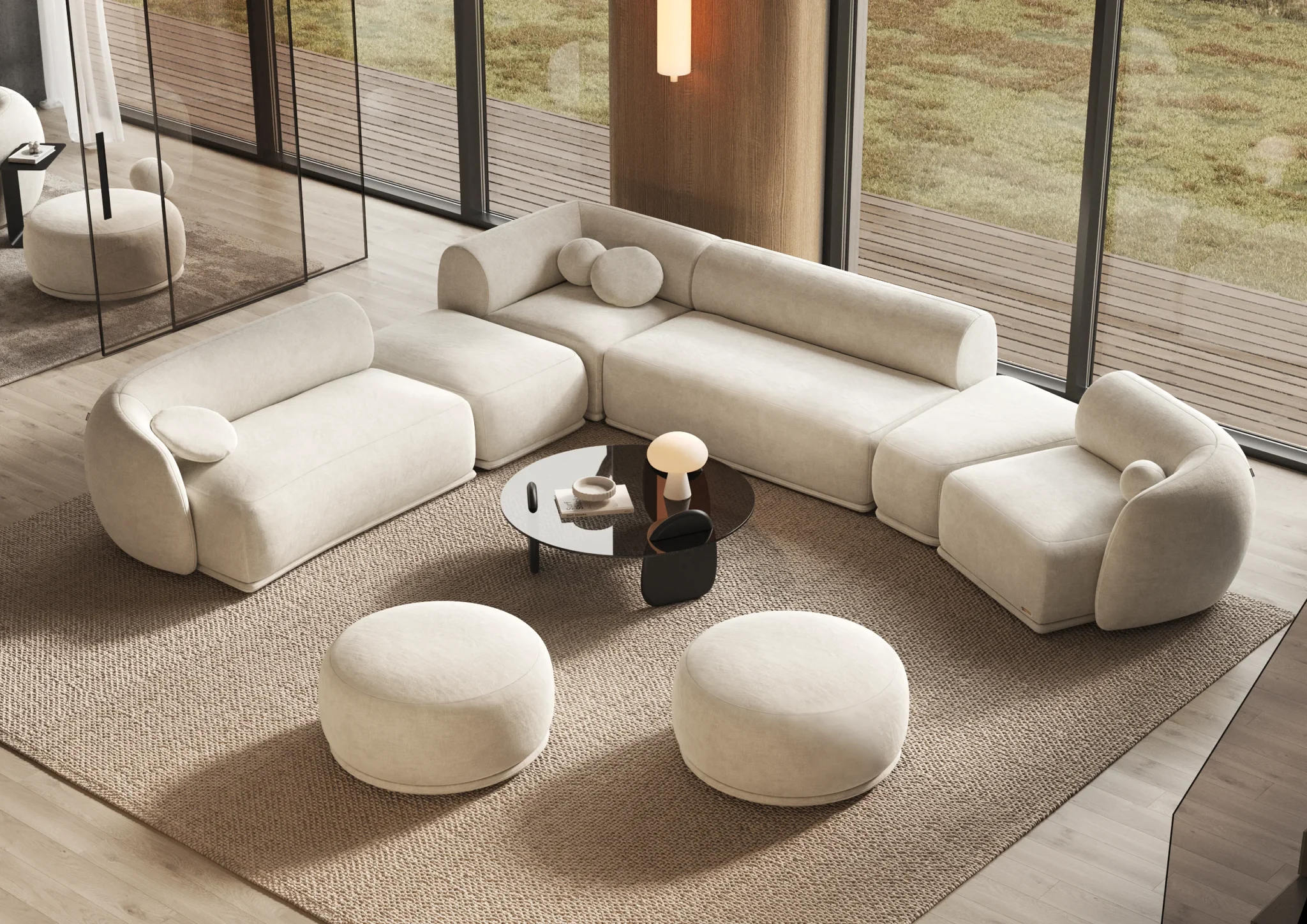 Otis Sofa by FRANKOF