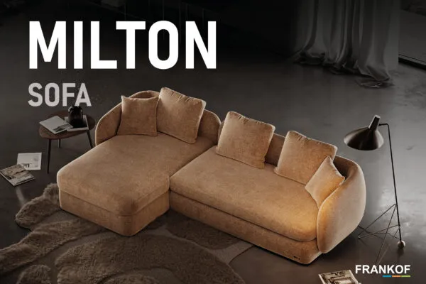 New to the FRANKOF range – the Milton sofa