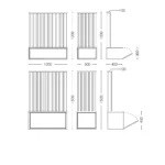 Схема розкладання Slice sideboard